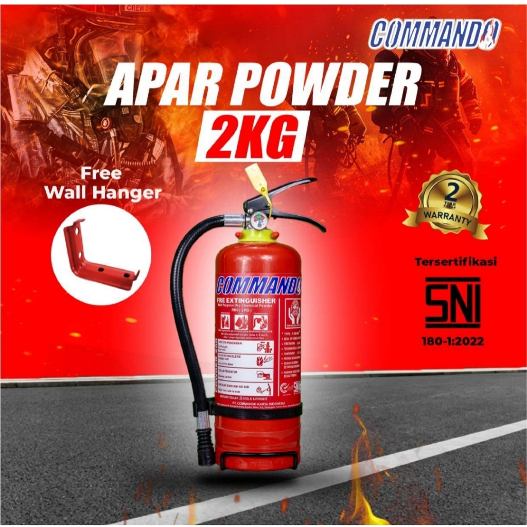 APAR Powder SNI COMMANDO 2kg