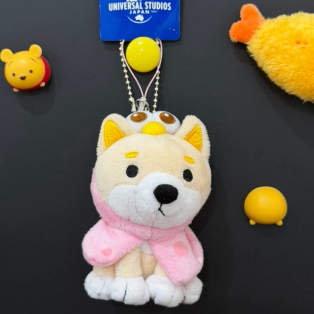 Shiba Inu sesame street Moppy Keychain USJ / bagcharm / gantungan kunci shiba inu / anjing shiba inu
