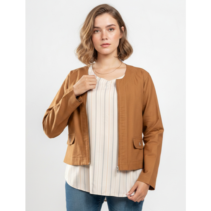 C2 Elsava Brown Set Pieces Wanita