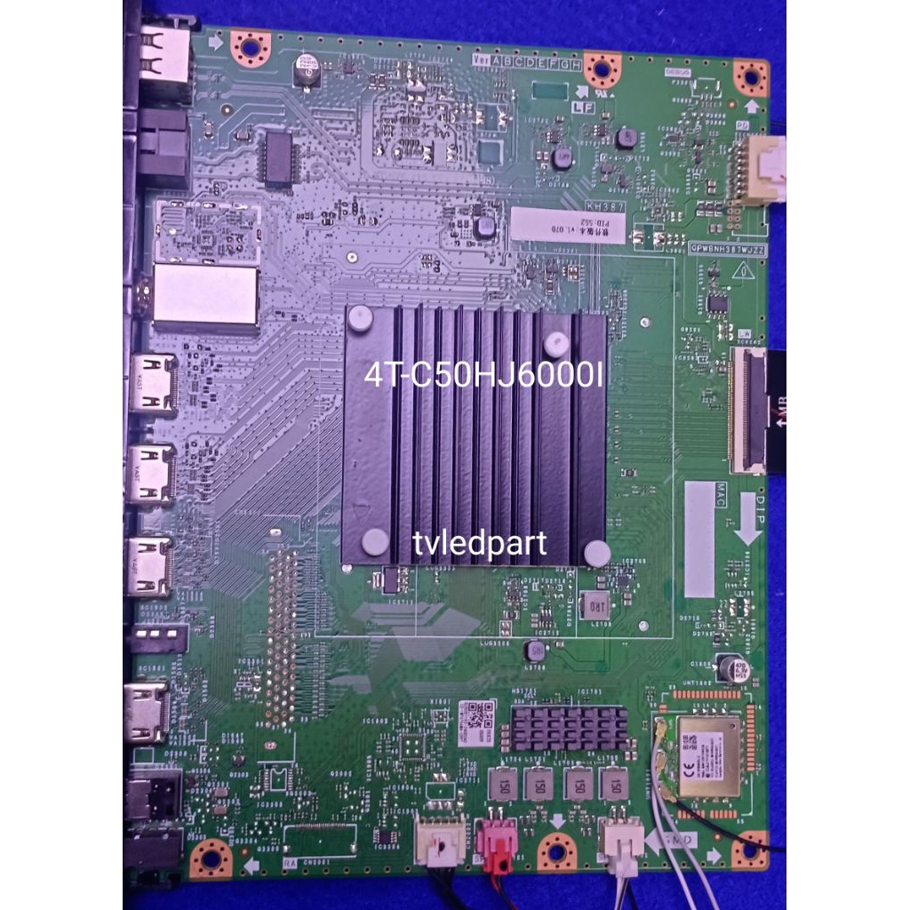 mb mainboard mesin sharp 4t-50hj6000i