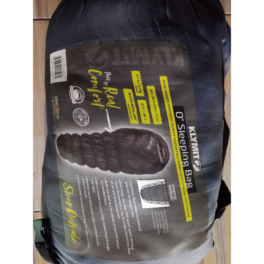 Sleepingbag buluvangsa klymit