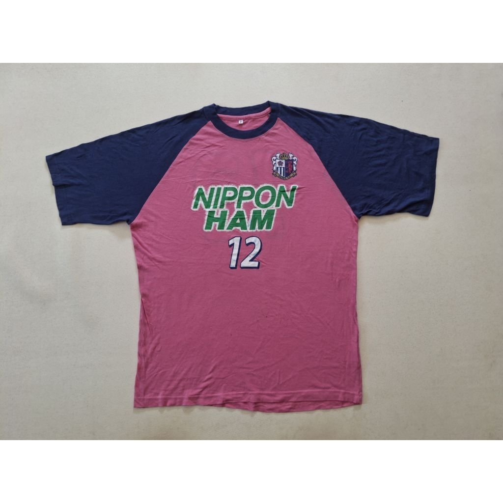 TSHIRR KAOS CEREZO OSAKA NIPPON HAM ORIGINAL 100%