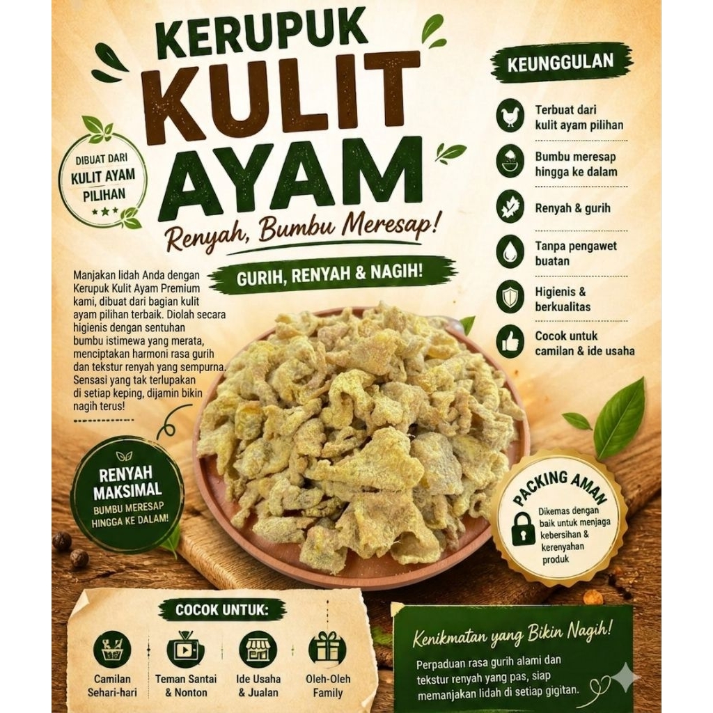kerupuk kulit ayam
