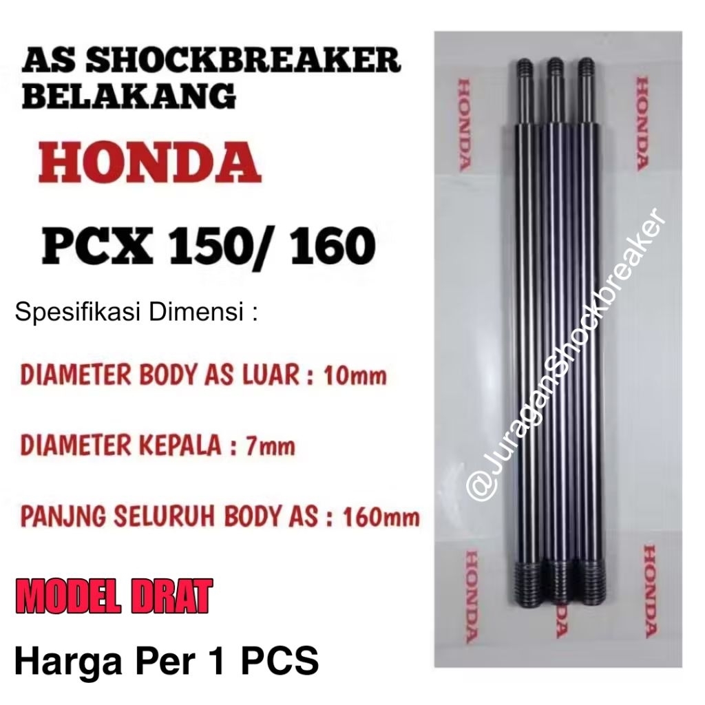 As shock Belakang pcx 150 pcx 160
