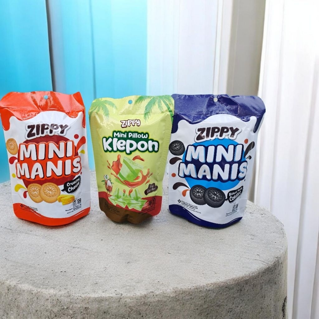 Sokoni49 Zippy Snack Pouch Mini Manis,Pillow,Klepon