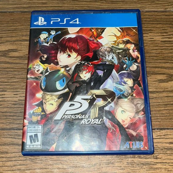 [PS4] Persona 5 Royal (Region All USA / English) US P5R Persona5 BD Kaset PS 4 CD Games Playstation 