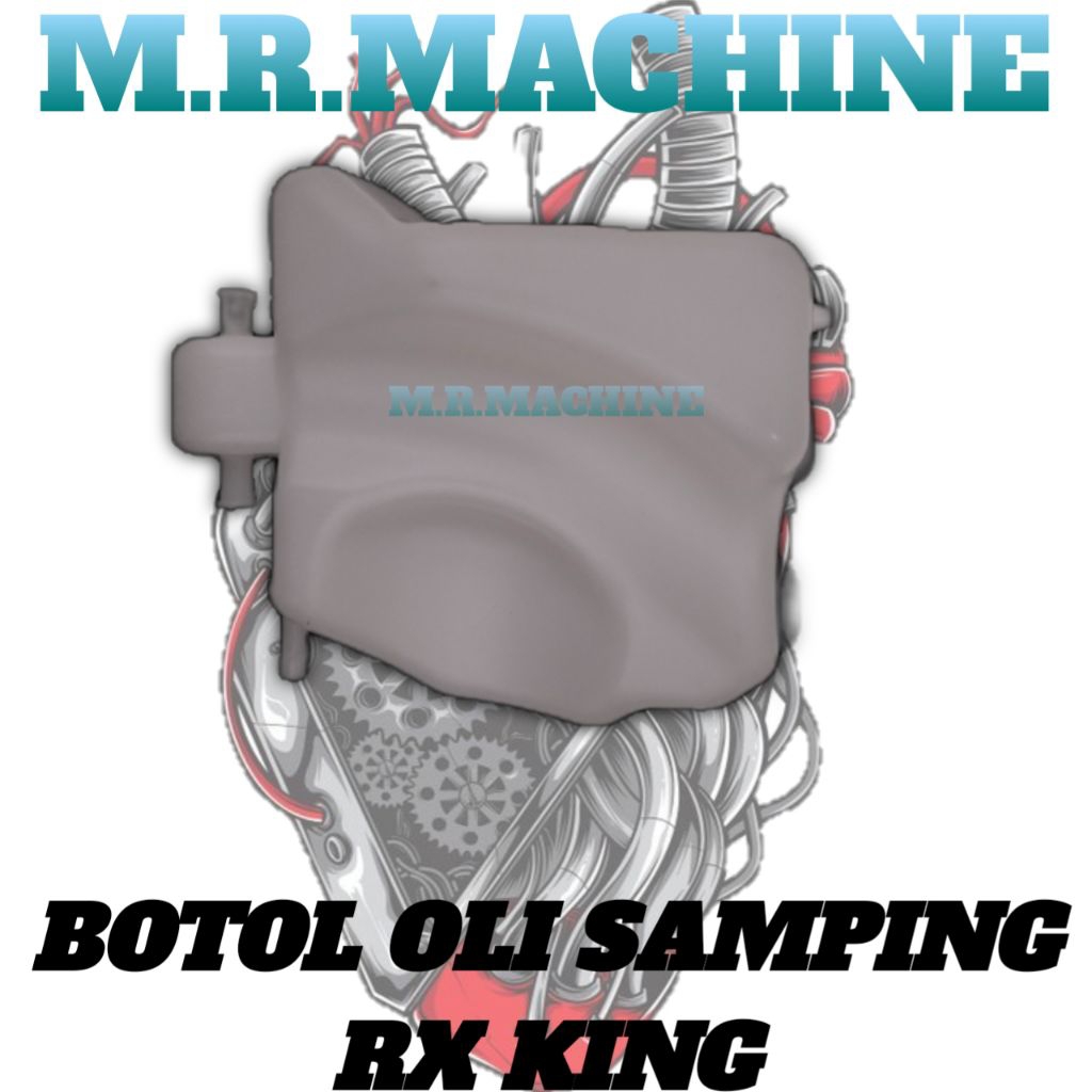 Botol tabung oli samping rxk RX-King RxKing master mika transparan ckdpass