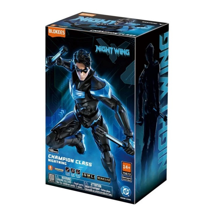 Blokees Champion Class Nightwing DC03 / Blokees Night Wing CC - 75673