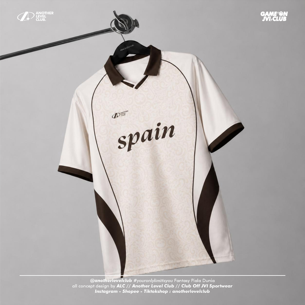 JVI x ALC SPANYOL JERSEY VINTAGE JERSEY RETRO JERSEY BOLA SPORT JERSEY FANTASY