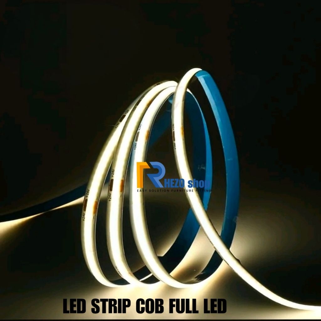 LED Strip COB  DC12Volt Chip On Board panjang 5meter