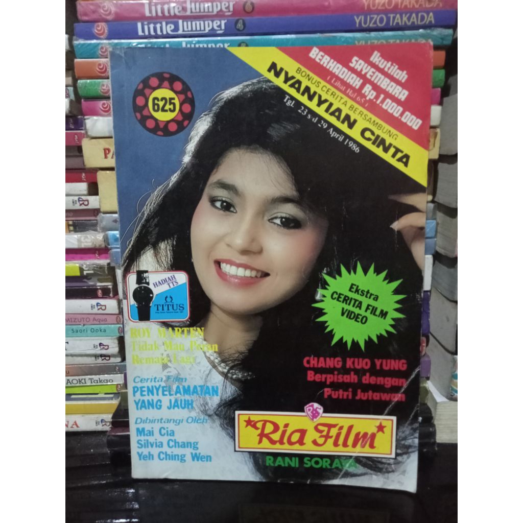 MAJALAH RIA FILM 625 ORIGINAL