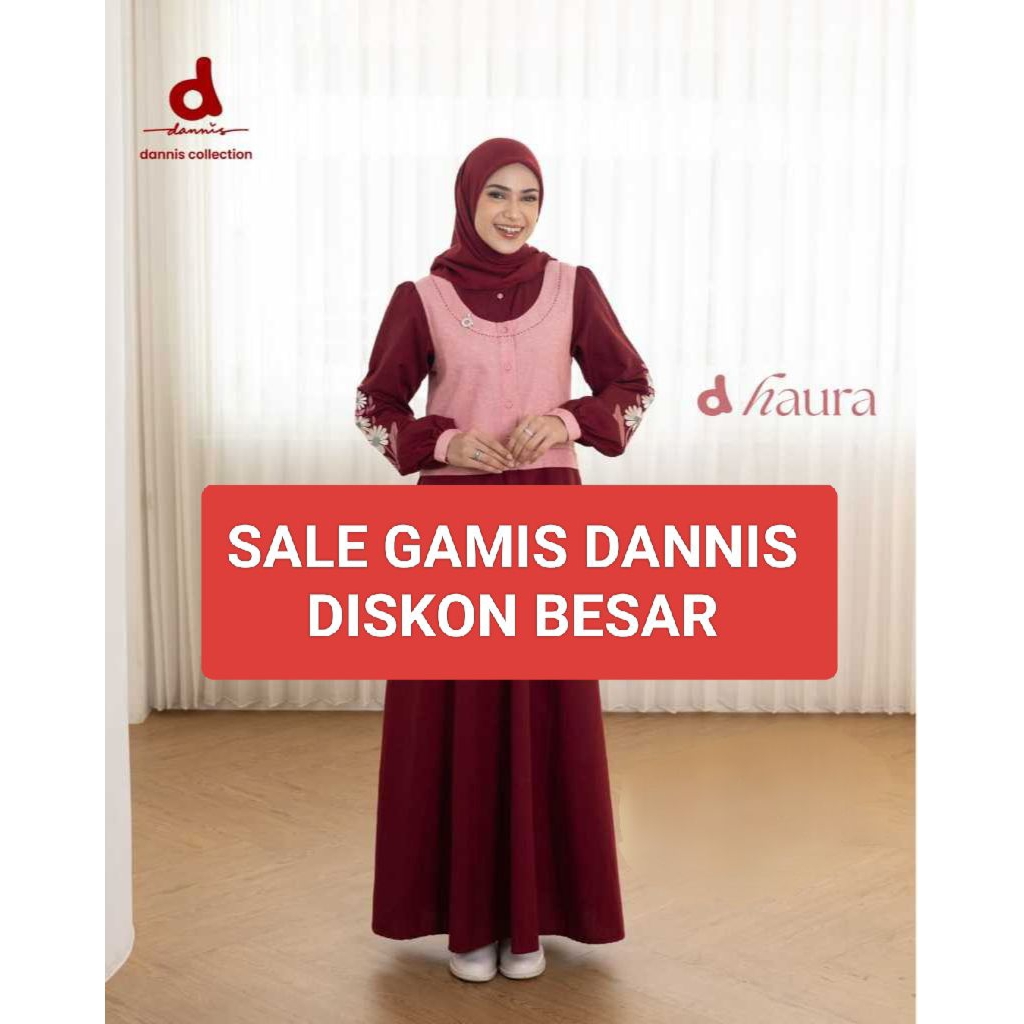 DANNIS SALE ABAYA DEWASA D' HAURA  BY DANNIS COLLECTION