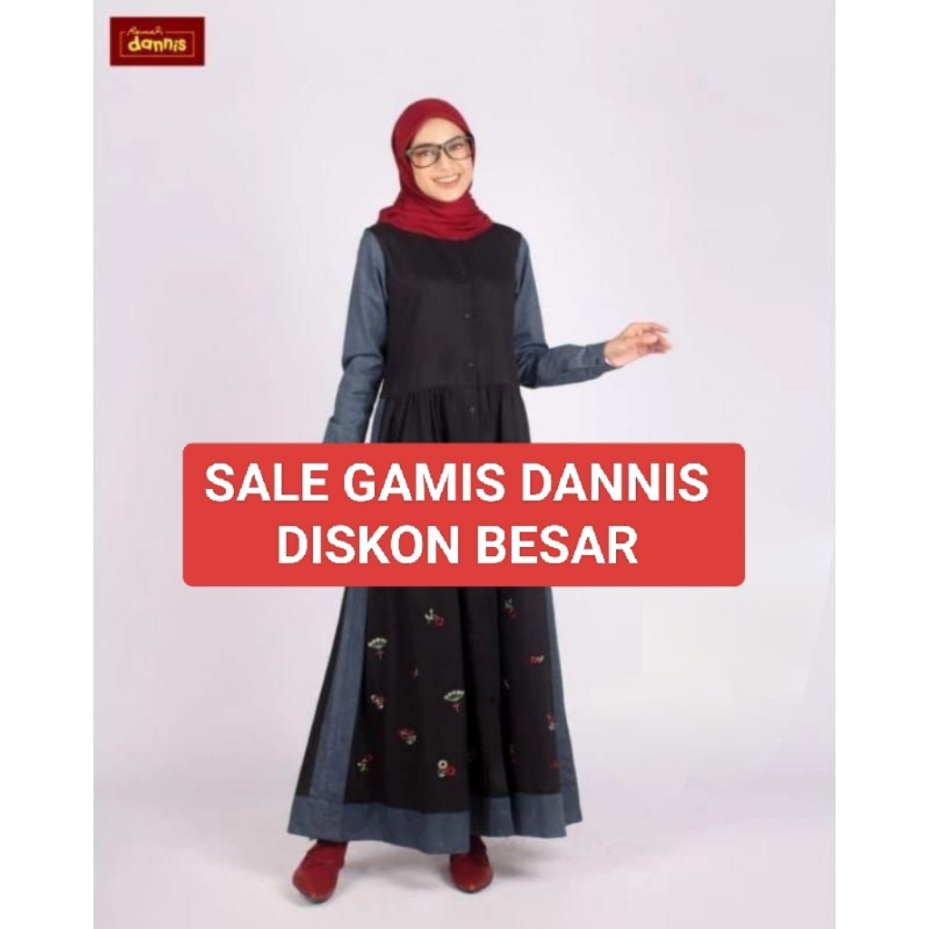 DANNIS SALE ABAYA DEWASA A 230402 BY DANNIS COLLECTION