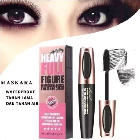 Maskara Anti air 4D silk fiber lash #Maskara waterproof