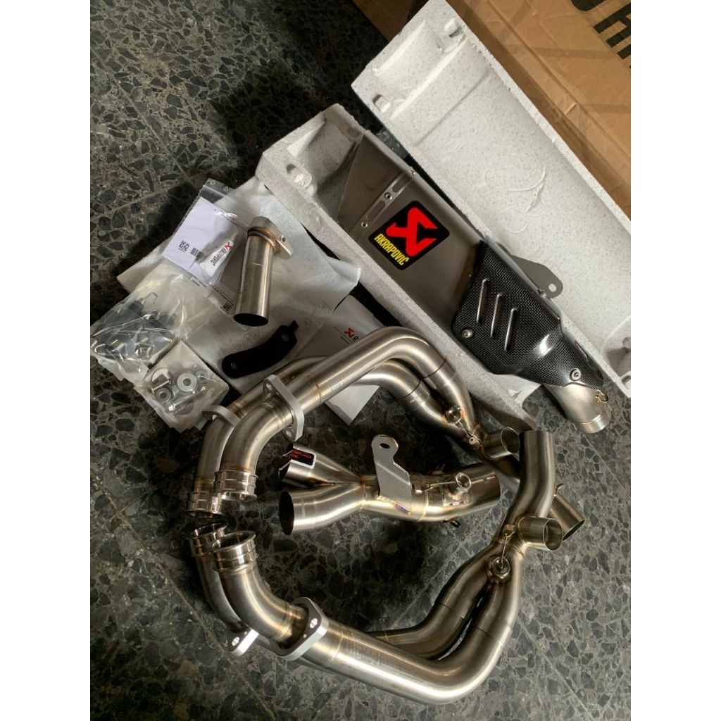 KNALPOT FULLSYSTEM AKRAPOVIC RACING LINE (TITANIUM) YAMAHA R6 S-Y6R9-APT ORIGINAL SLOVENIA
