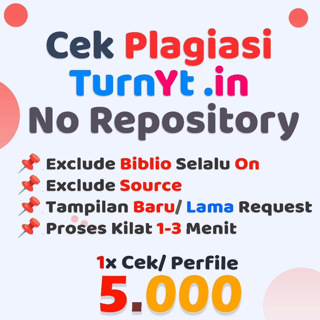 Cek Plagiasi TurnYt .in no REpositori Jurnal Makalah Skripsi Tesis tanpa batas Halaman