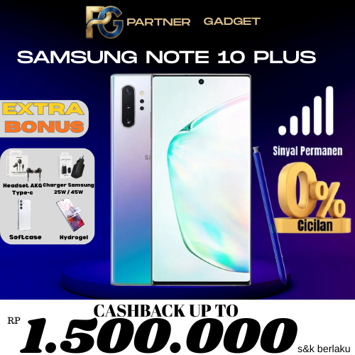 Samsung Note 10 Plus | Note 10+ 12/512GB 512GB | Note 10 8/256GB SEIN Second Resmi Indonesia
