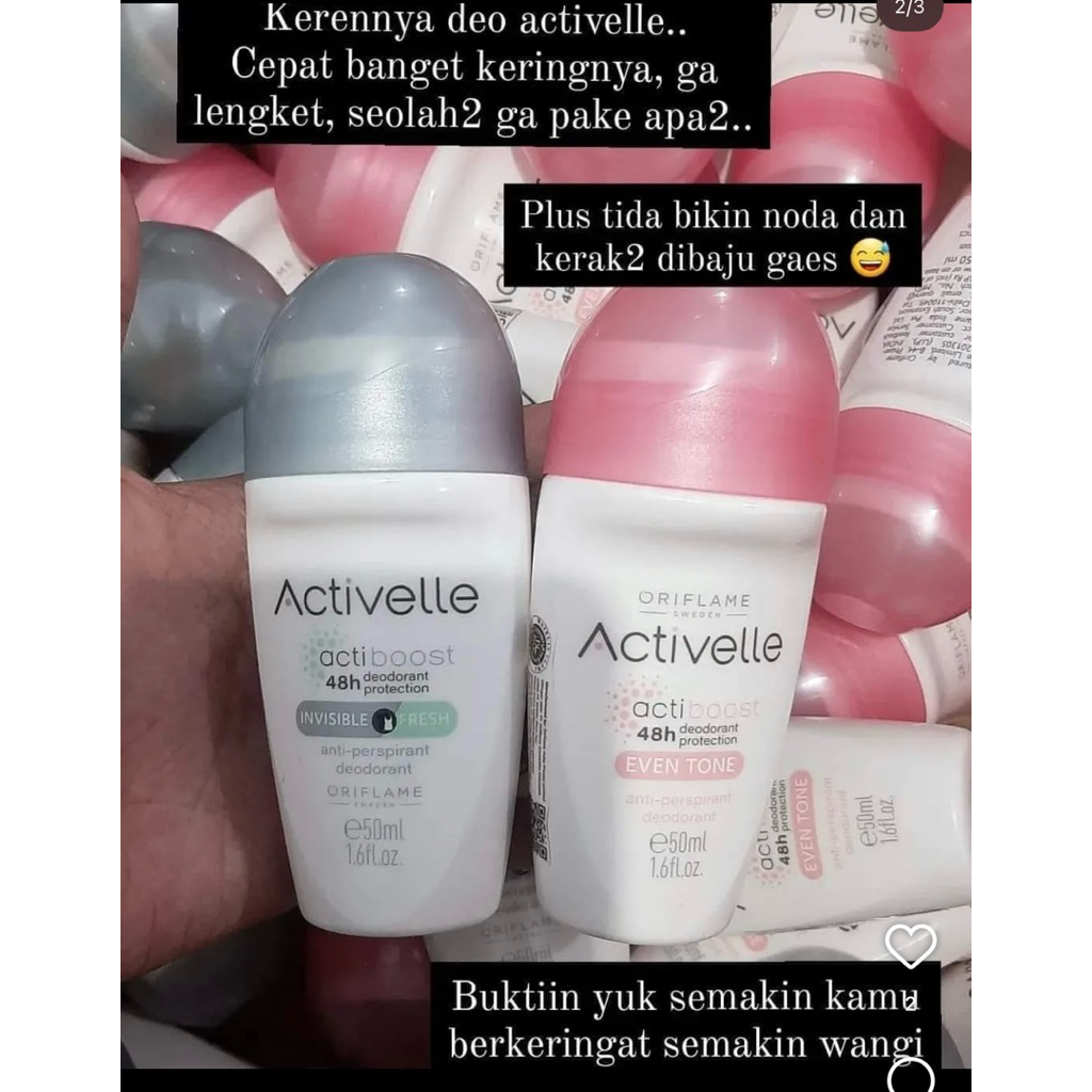 FLASH SALE Deodorant activelle Oriflame