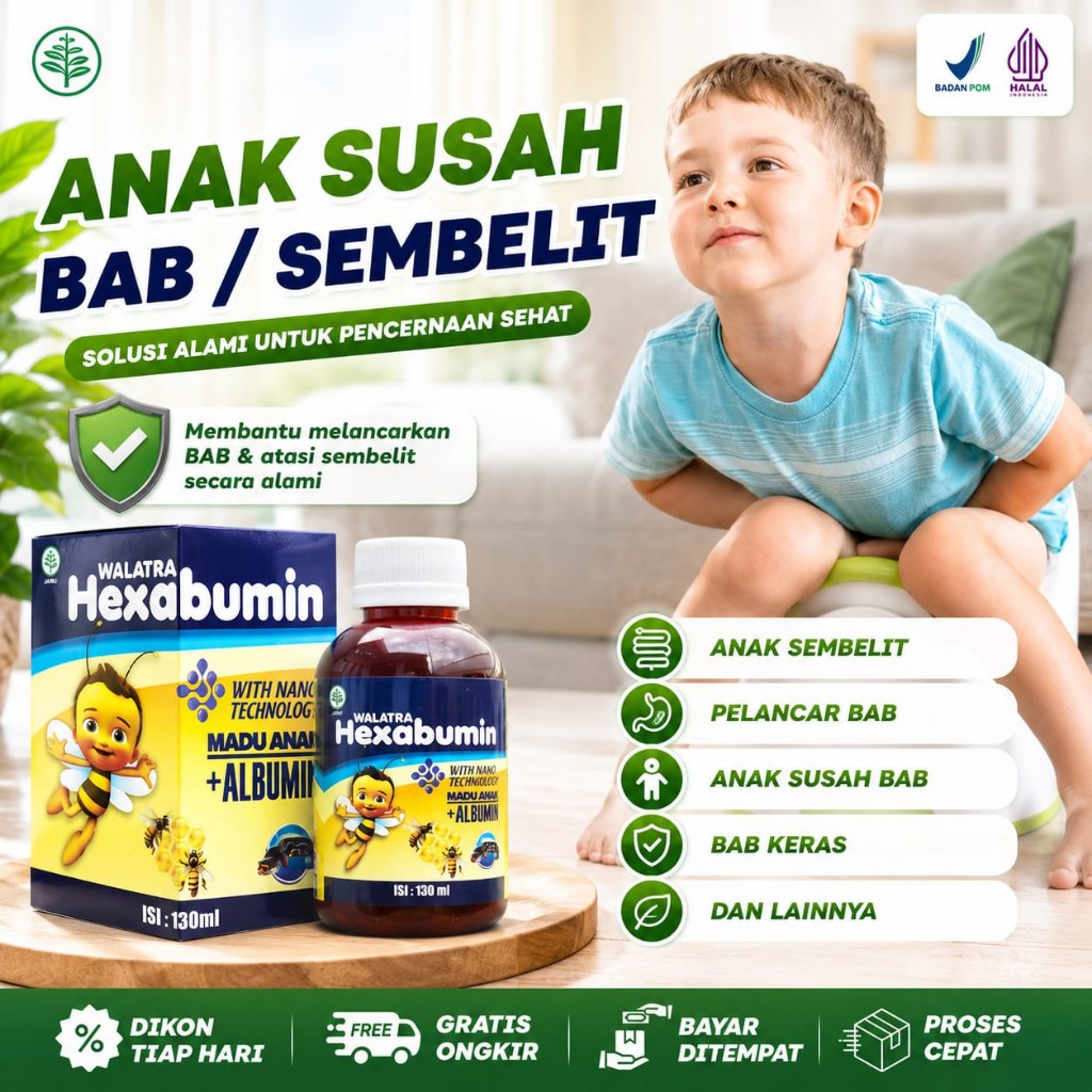 Obat Pelancar BAB Anak Susah BAB Anak BAB Keras BAB Tidak Lancar Sembelit Melancarkan Buang Air Besa