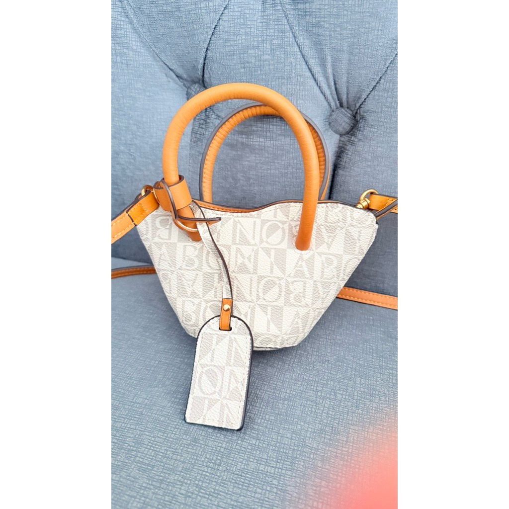 bonia monogram tote bag mini