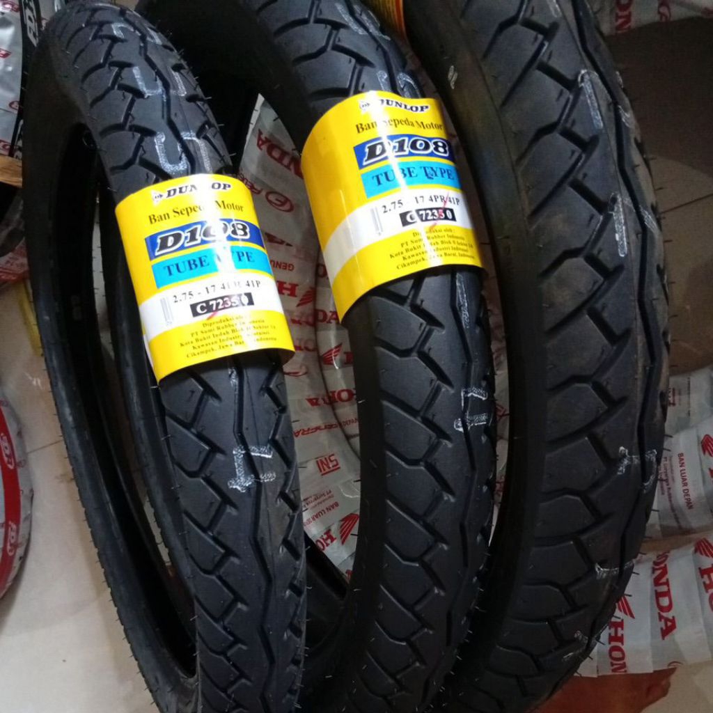 Ban Dunlop 275-17 D108 Tube type