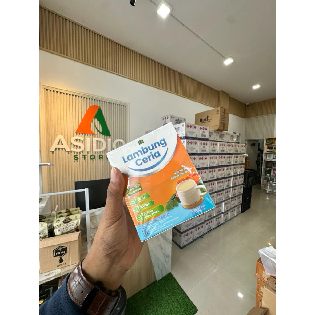 Lambung Ceria 10 Sachet - Solusi Lambung Maag Gerd Asam Lambung - Dr Zaidul Akbar