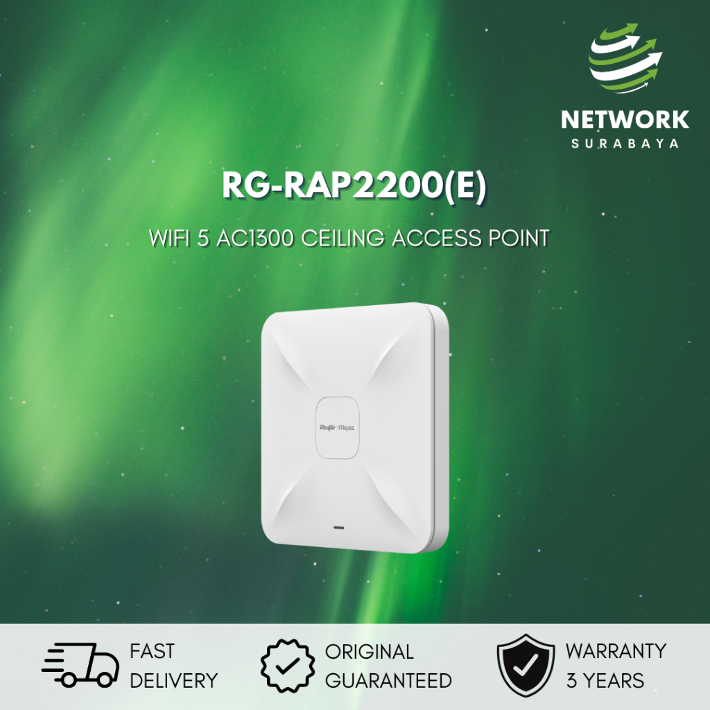 RUIJIE REYEE RG-RAP2200(E) INDOOR ACCESS POINT