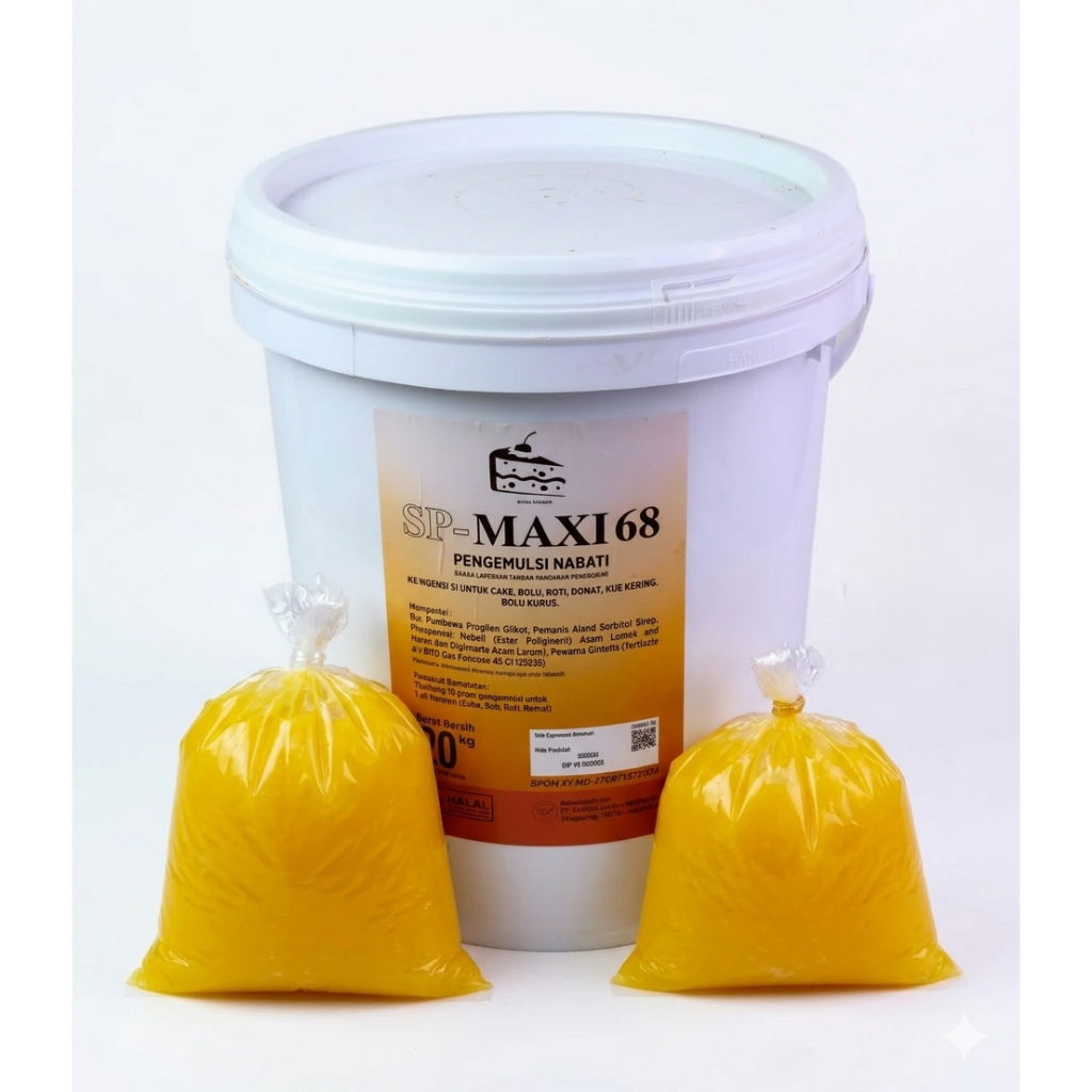 Pengembang Kue Roti SP Maxi 68 Repack 1 Kg