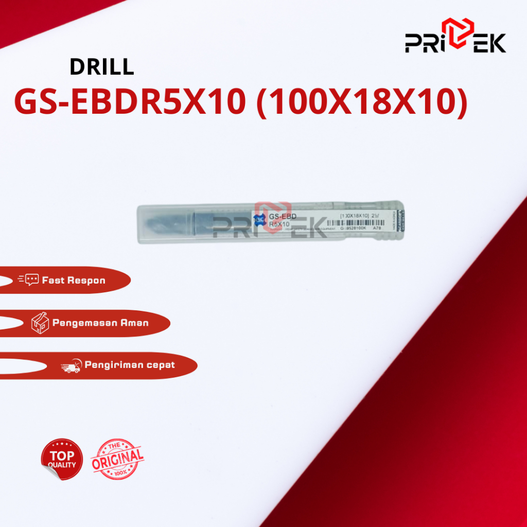 DRILL GS-EBD R5X10 (100X18X10)