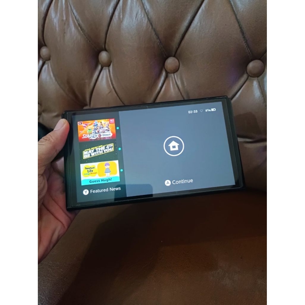 Nintendo Switch oled tablet aja yaa seken used
