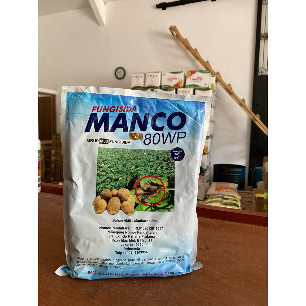 Fungisida Mankozeb 1kg - Efektif Cegah Penyakit Jamur Tanaman