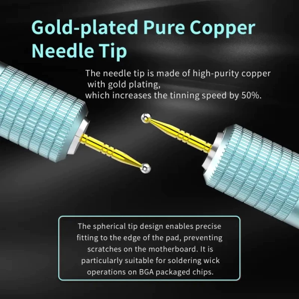 ALAT BANTU SOLDER JTX BT1 ORIGINAL TIN DRAGGING NEEDLE SET ALAT BANTU SOLDER REWORK PCB - ALAT BANTU