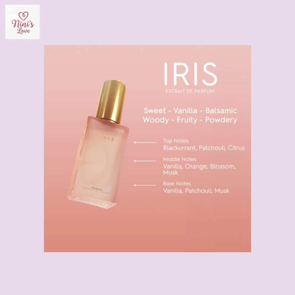 parfum Aniverable Goddes Iris 7ml