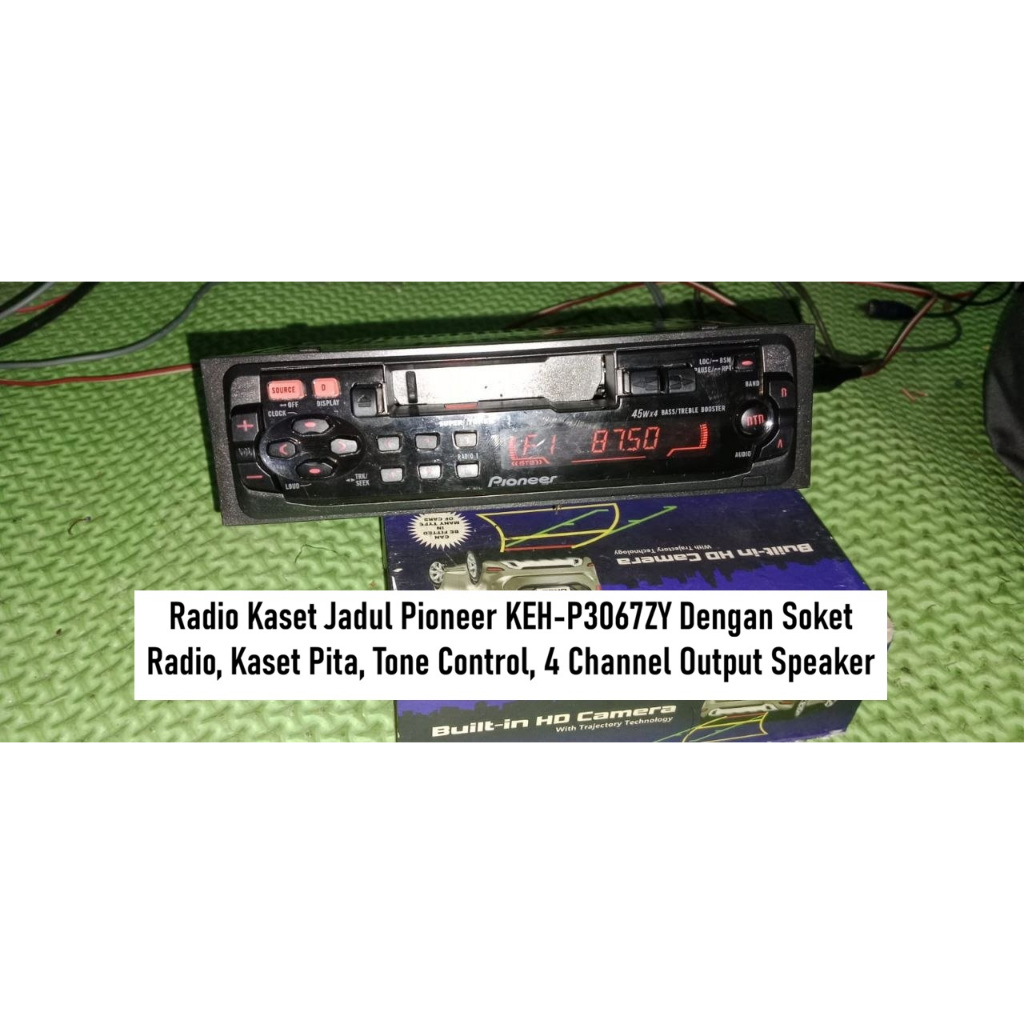 Tape Mobil Jadul Radio Kaset Pioneer KEH-P3067zy Dengan Soket | Kondisi Bekas