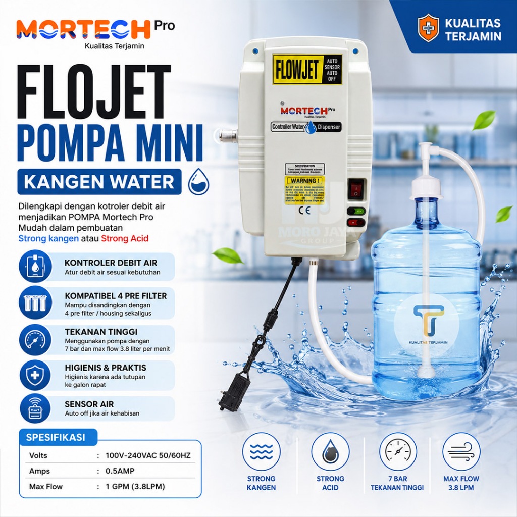 FLOJET PUMP POMPA KANGEN WATER