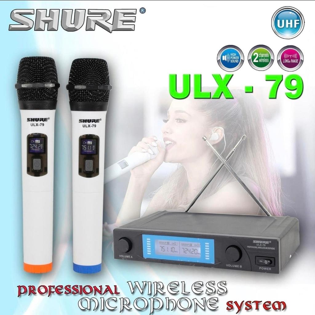 Mic Wireless SHURE ULX 79 / Microphone Double Wireless SHURE ULX 79