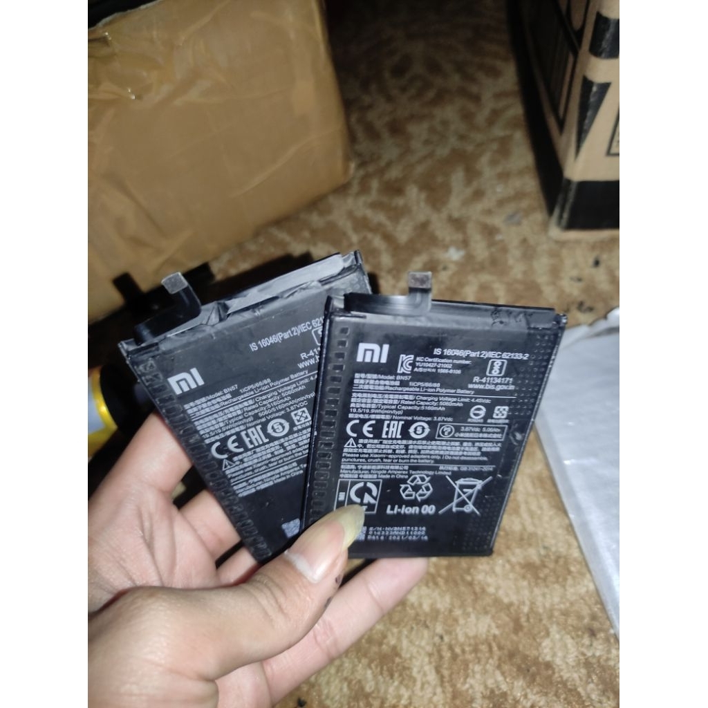 Baterai BN57 Xiaomipocox3nfc/pro original copotan