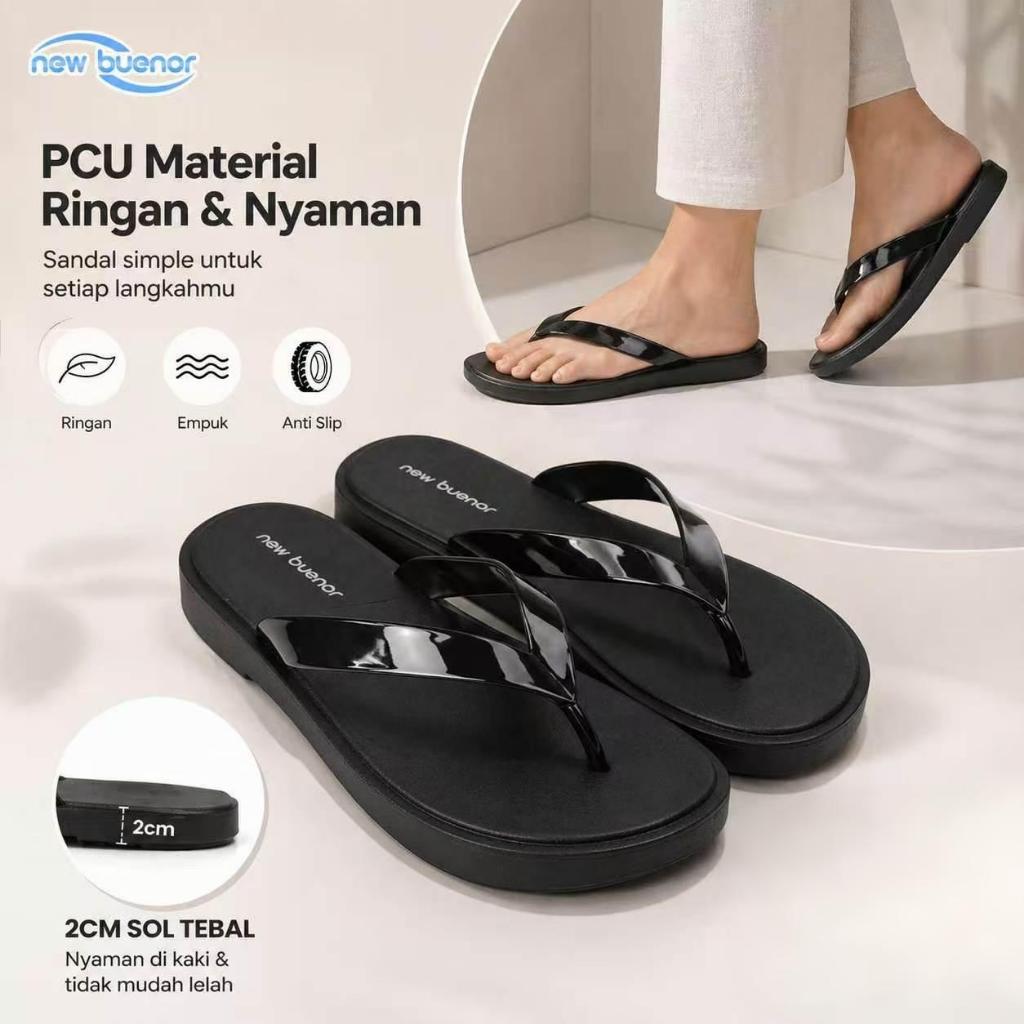 New Buenor-Sandal Jepit Wanita Terbaru