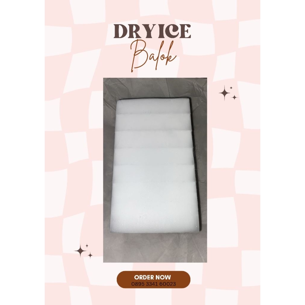 Dry Ice Balok / Es Kering