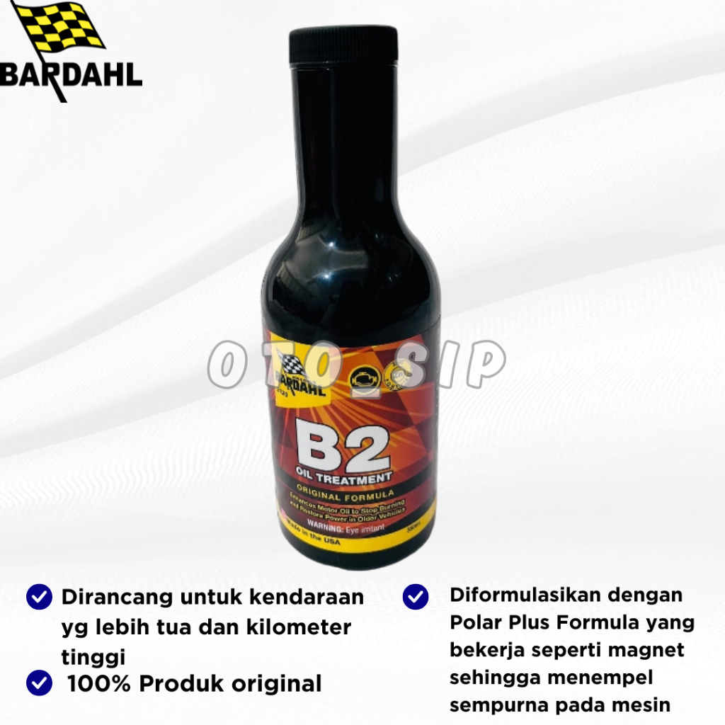 Bardahl Aditif B2 Oil Treatment 350 ML