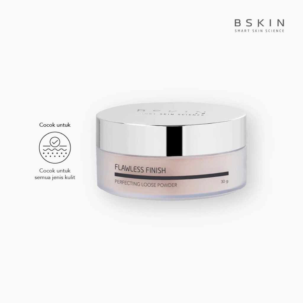 Bedak Bskin Flawless Loose Powder LANGSUNG DIKIRIM