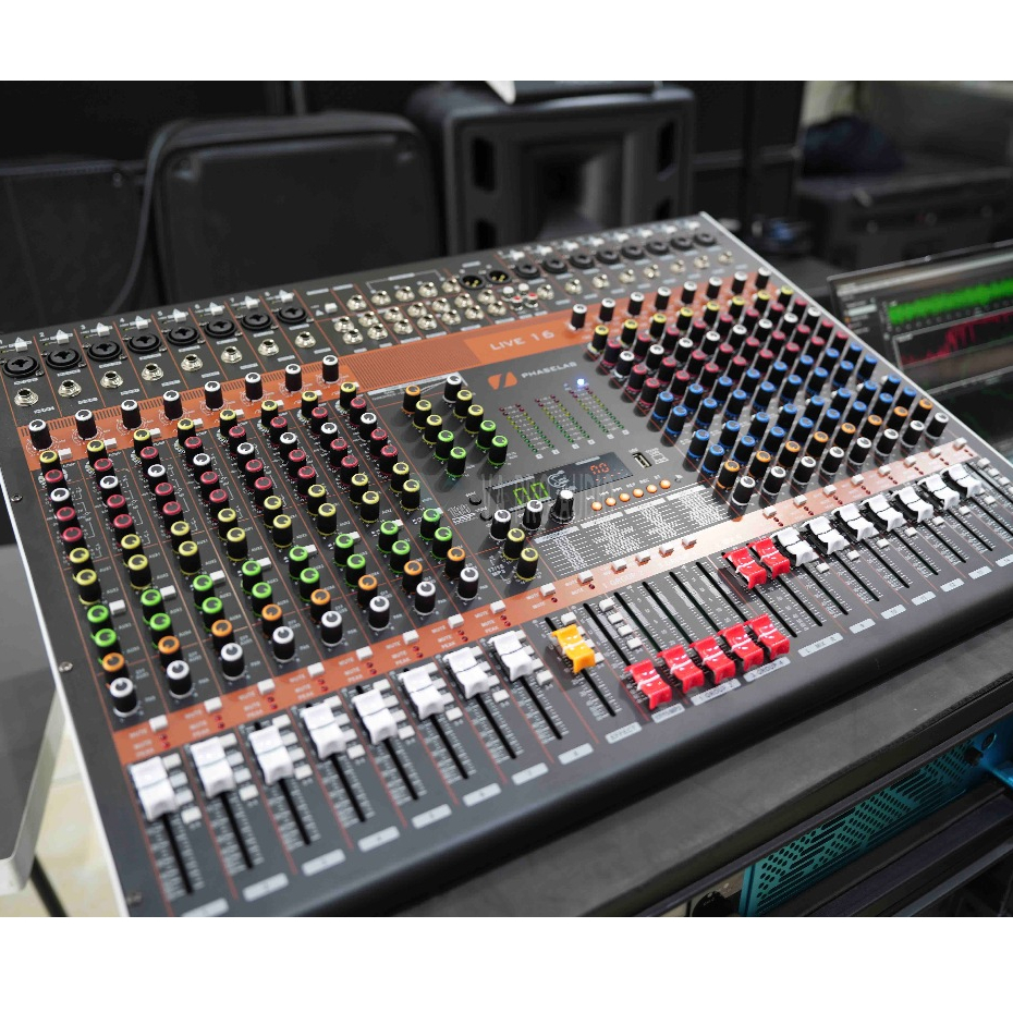 Mixer audio phaselab live 12 16 24 channel