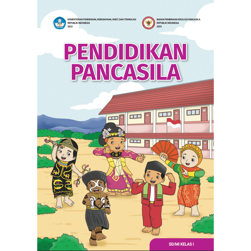 Buku Pendidikan Pancasila kelas 1 SD
