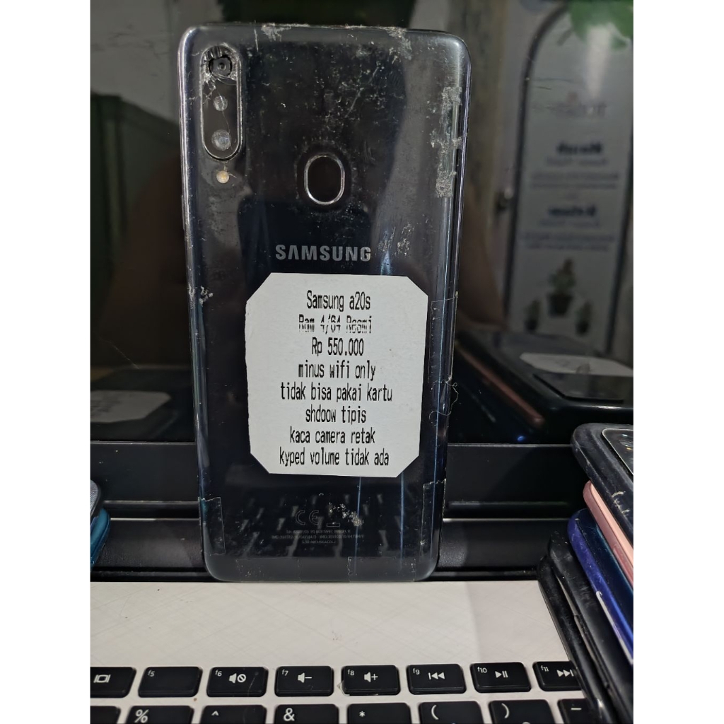 Samsung a20s ram 4/64 minus wifi only
