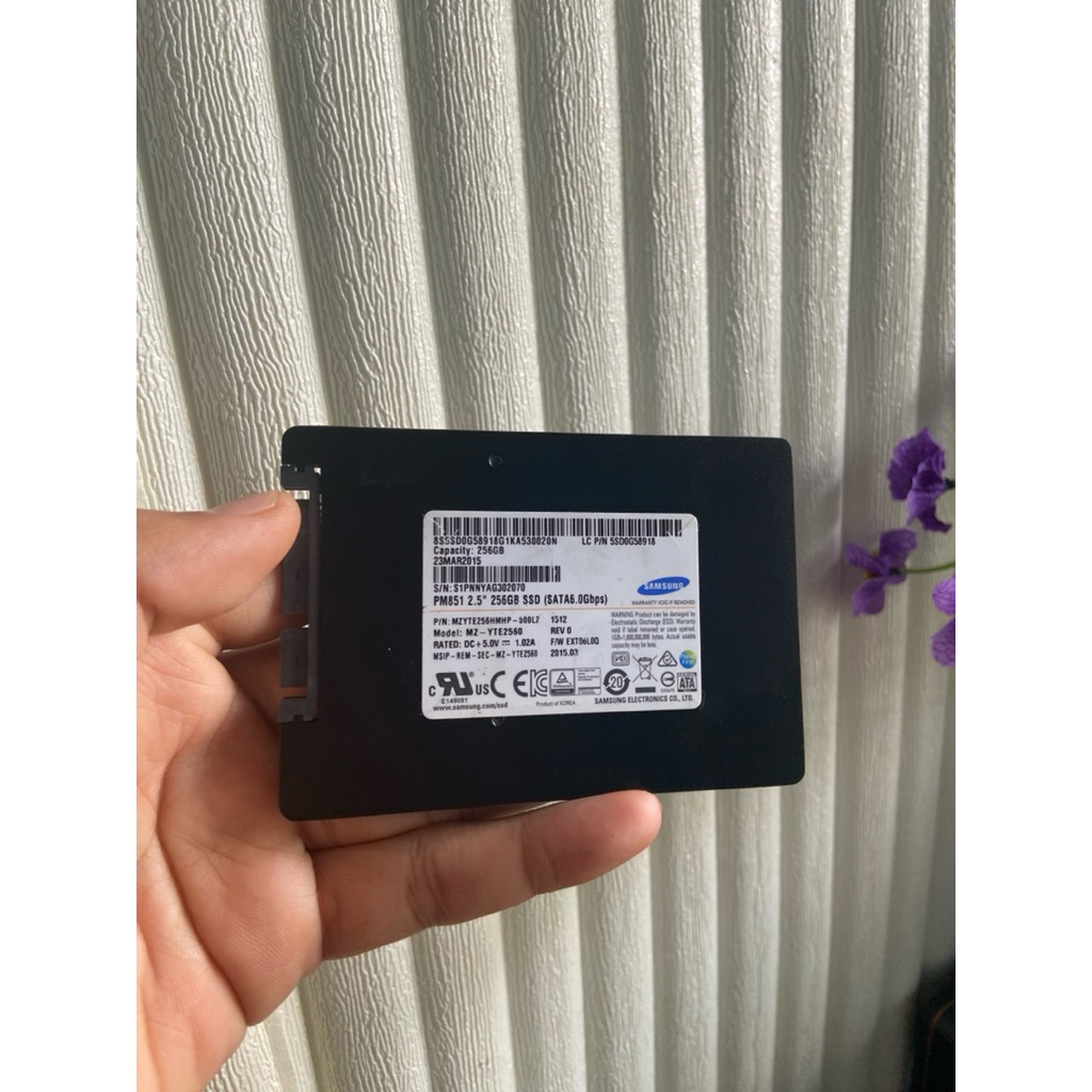 SSD SATA 256 GB Samsung,Hynix,Sandisk