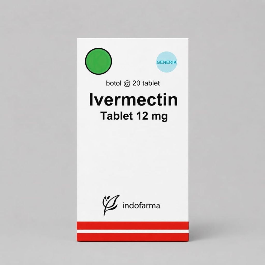 Ivermectin 12 mg Tablet untuk manusia cacing scabies kudis