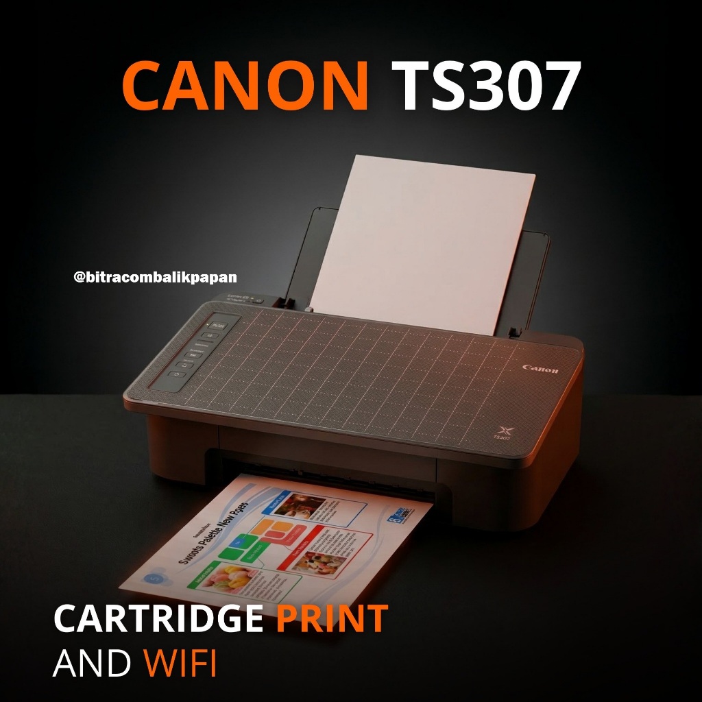Printer Canon - TS307 - Print, Smartphone Copy, Wireless - Cartridge