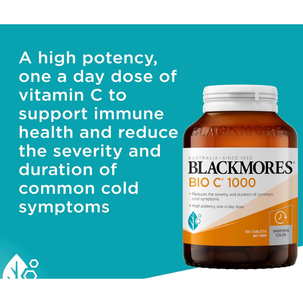 Blackmores Bio C 1000mg 150 Tablets Vit C