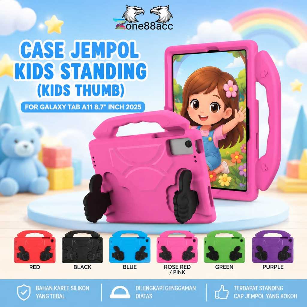 Softcase Samsung Tab a11 / tab A11 Plus / case samsung tab a11+ / casing samsung tab A11+ / Case tab