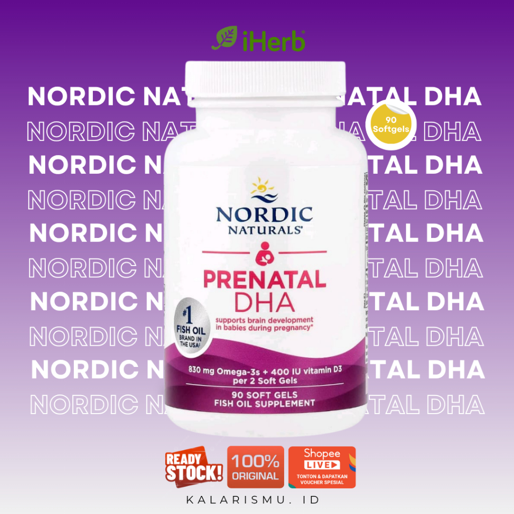 Nordic Naturals Prenatal DHA 90 Softgels